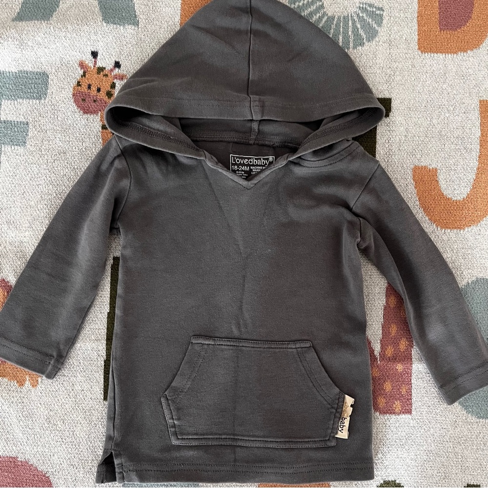 L’oved baby hoodie 24mo